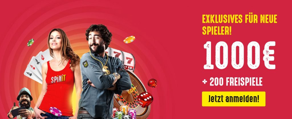 Spinit Casino Bonus 2019