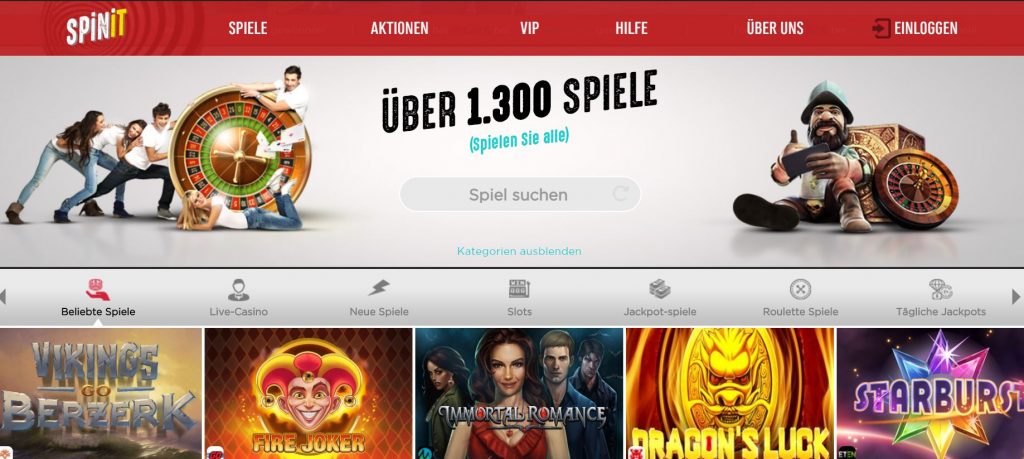 Spinit Casino Vorschau