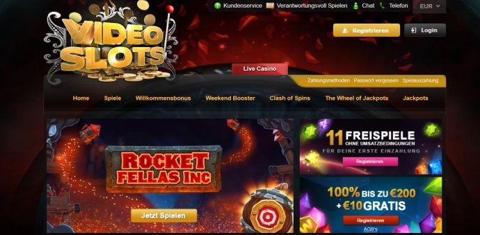 Videoslots Casino Vorschau